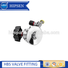 stainless steel tank bottom diaphragm valve with mini type diaphragm valve